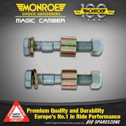 2 Pcs Front Monroe Magic Cambers for Daihatsu Terios J100 J102 Wagon 97 - 06