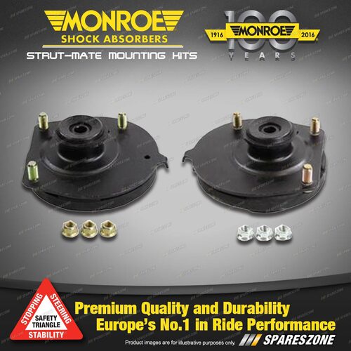 Rear Monroe Top Strut Mount Kit for Mazda 323 Protege Astina BA1 7/94 - 9/98