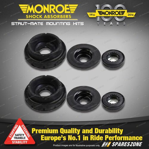 Front Monroe Top Strut Mount Kit for Holden Barina TK 1.6 Hatchback Sedan 05-11