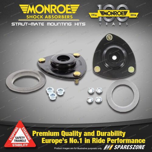 Front Monroe Top Strut Mount Kit for Honda Civic GLi Vi CR-V RD 2.4L 4cyl