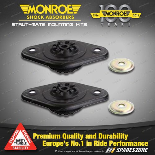 Rear Monroe Top Strut Mount Kit for Hyundai Accent MC Hatchback Sedan 5/06 - 09