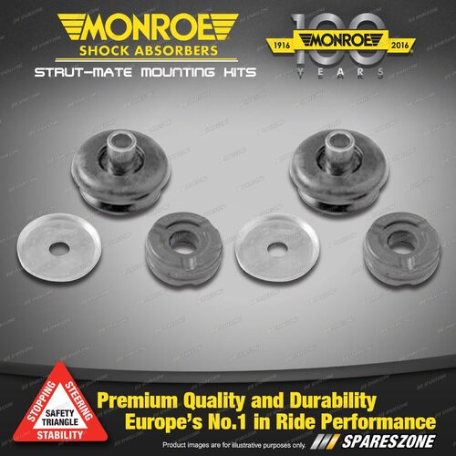 Rear Monroe Top Strut Mount Kit for Toyota Corolla ZZE122 Sedan Wagon 1.8L 01-07