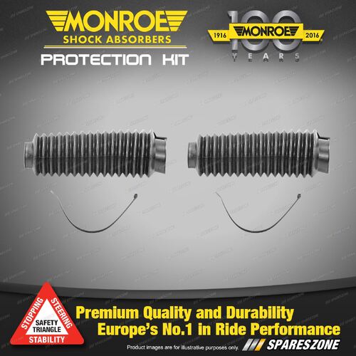 Front Monroe Urethane Bumper & Dust Boot Kit for Jeep Cherokee 4WD 1974 - 1983