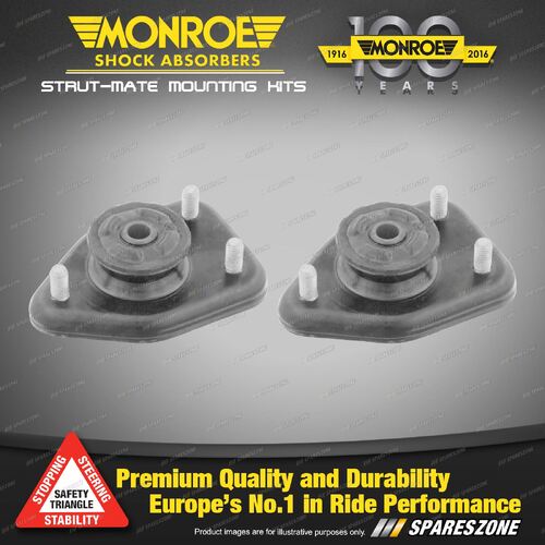 Rear Monroe Top Strut Mount Kit for BMW X3 E83 xDrive 2.0 2.5 3.0 SUV 2003-2010