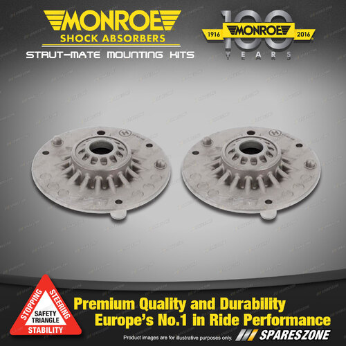 Front Monroe Top Strut Mount Kit for Mini Mini F55 F56 F57 Convertible Hatchback