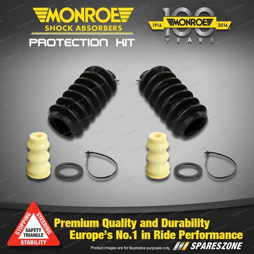 Front Monroe Urethane Bumper & Dust Boot Kit for Hyundai Excel HA 85 - 89