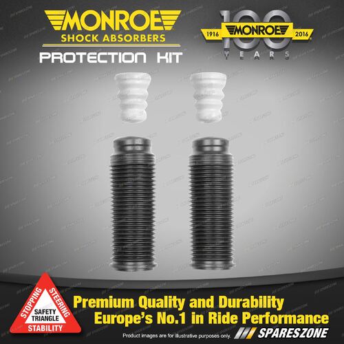 Front Monroe Urethane Bumper & Dust Boot Kit for Audi Q7 4LB 3.0 3.6 4.2 06-15