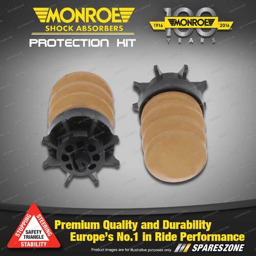 Rear Monroe Urethane Bumper & Dust Boot Kit for Citroen C3 FC FN Hatchback 02-10