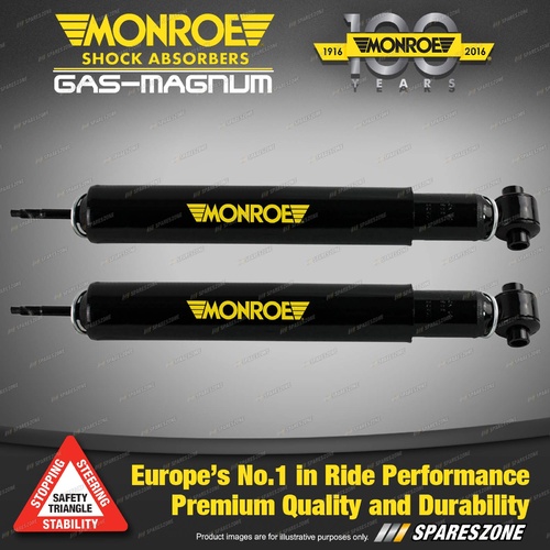 Pair Rear Monroe Gas Magnum Shock Absorbers for HONDA HR-V 4cyl 4WD Wagon 99-00