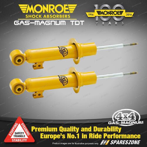 Front Monroe Magnum TDT Shocks for Mitsubishi Pajero NM NP NS NT NW NX 00-On