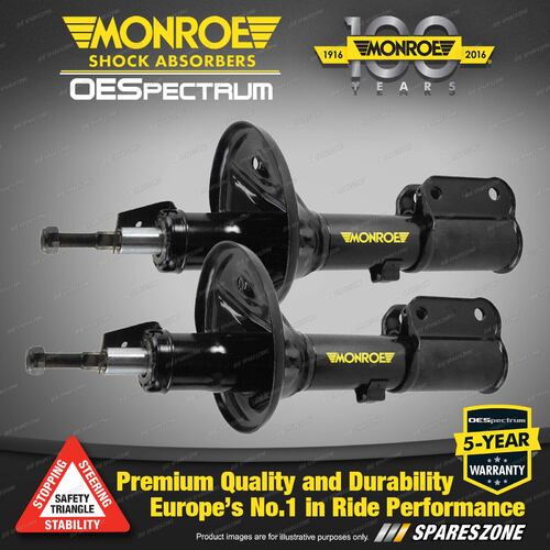 Front Monroe OE Spectrum Shock Absorbers for Abarth 124 Spider 348 1.4 16-on