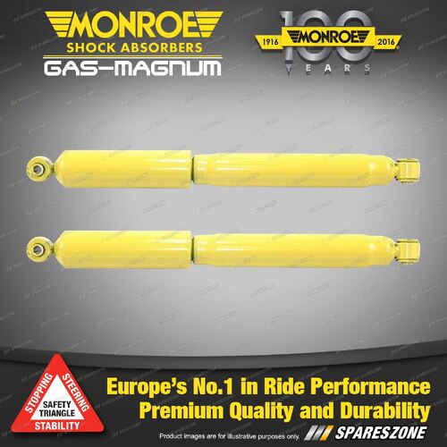 Rear Monroe Gas Magnum Shock Absorbers for Ram 1500 Crew Cab Pickup DS 13-ON