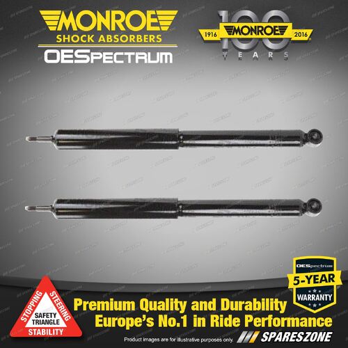 Rear Monroe OESpectrum Shock Absorbers for Kia Pregio TB Van 2.7 D 97-ON