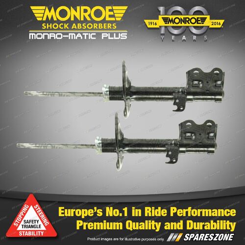 Front Monroe Monro Matic Plus Shock Absorbers for Nissan Micra IV K13K 10-15