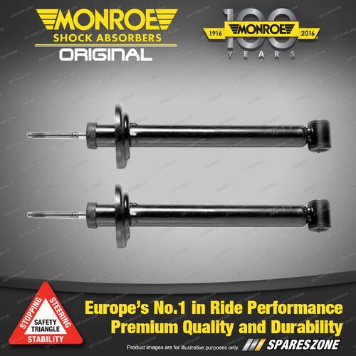 Rear Monroe Original Shock Absorbers for Ford Festiva WA 1.3 Hatch 91-94