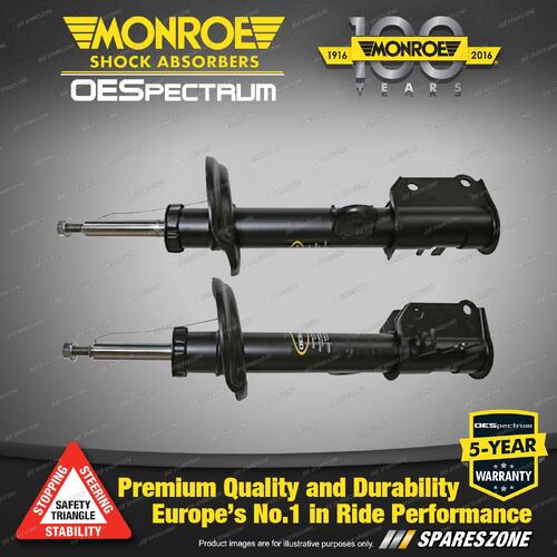 2 x Rear Monroe OESpectrum Shock Absorber for Jeep Renegade BU B1 BV 2.4L 15-On