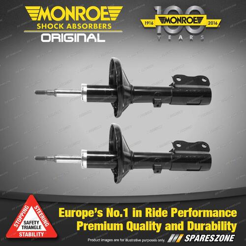 2x Front Monroe Original Shock Absorbers for Hyundai Excel X-2 S Coupe SLC 89-96