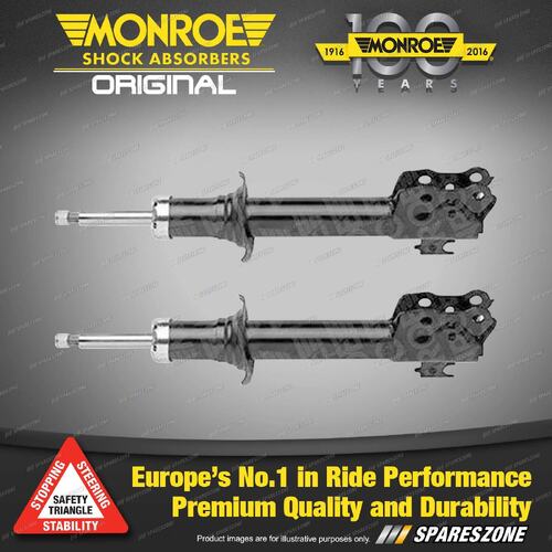 2 x Front Monroe Original Shock Absorbers for Daihatsu Sirion M3 M301 2005-2006