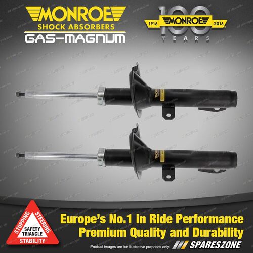 2 Front Monroe Gas Magnum Shock Absorbers for Ford Transit Custom VN 14-16 V4521