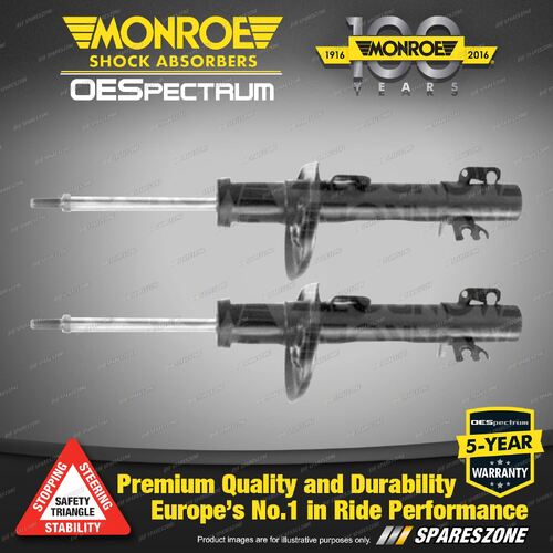 2 Front Monroe OE Spectrum Shock Absorbers for Audi A1 8X1 8XA 8XK 8XF 2010-2018