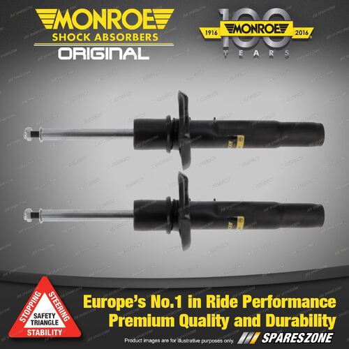 2 x Front Monroe Original Shock Absorbers for Audi A3 8P1 8PA 1.6 1.9 03-13