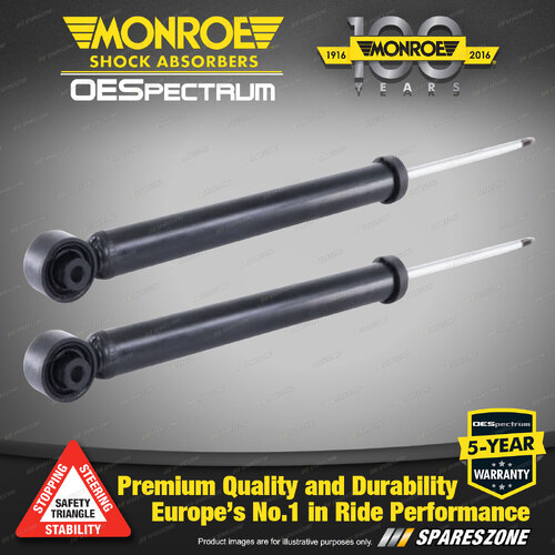 2 x Rear Monroe OE Spectrum Shock Absorbers for Skoda Karoq NU7 ND7 SUV 07/17-On