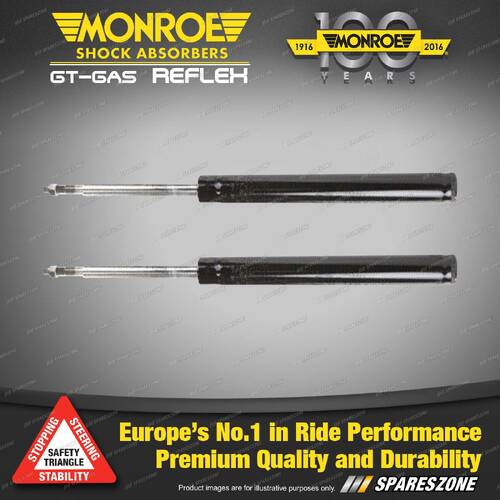 2x Front Monroe GT Gas Reflex Shock Absorbers for Holden Camira JB JD JE 82-89