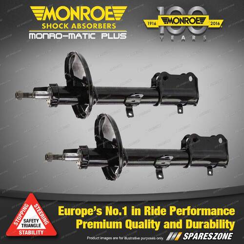 2x Rear Monroe Monro-Matic Plus Shock Absorbers for Toyota Corolla AE112 97-02