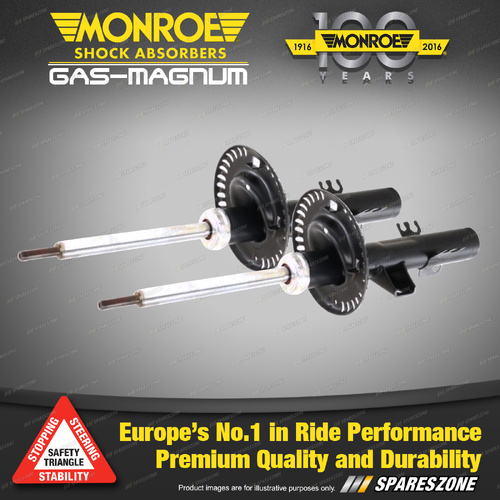 2x Front Monroe Gas-Magnum Shocks for VW Multivan Transporter Caravelle 7H 7J