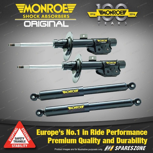 Monroe F + R Original Shock Absorbers for Renault Kangoo 1.6ltr 16V 1.5ltr Van