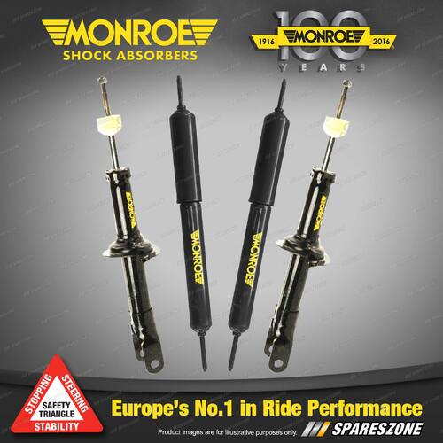 Monroe Front + Rear Shock Absorbers for Ford Falcon Fairmont EA EB ED