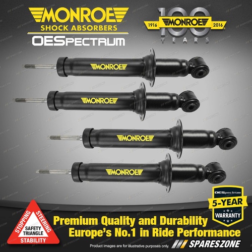 Monroe F + R OE Spectrum Shock Absorbers for Mazda Mx-5 Miata Including A.B.S.