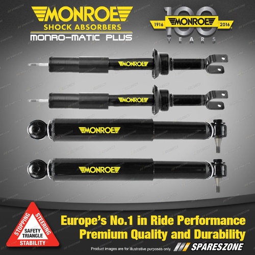 Front + Rear Monroe Monro-Matic Plus Shock Absorbers for Honda CR-V RM 2012-On