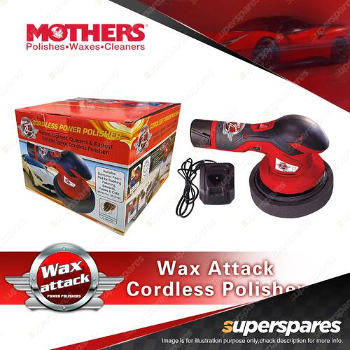 Mothers Wax Attack Cordless Polisher - Car Care Product 65WAC33010