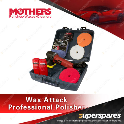 Mothers Wax Attack Professional Polisher Car Paint Care Professional Range