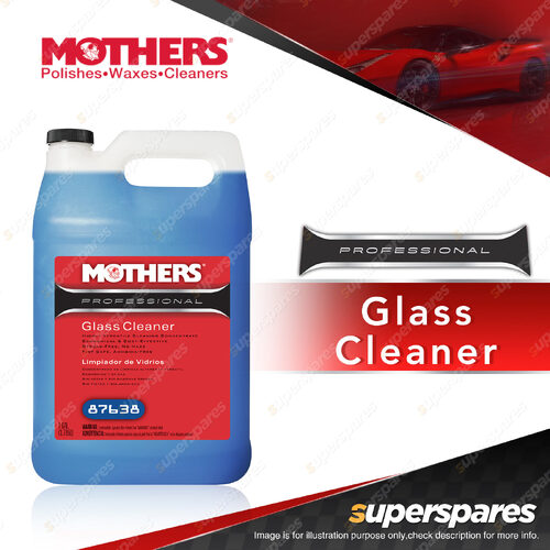 Mothers Professional Glass Cleaner 3.785L Car Paint Care High Concentrated