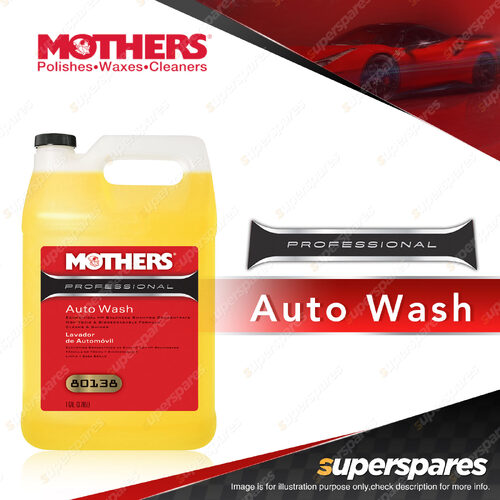 Mothers Professional Auto Wash 3.785L Car Paint Care Professional Range