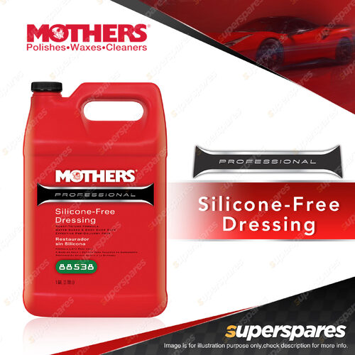 Mothers Professional Silicone-Free Dressing 3.785L - Water based Body Shop Safe