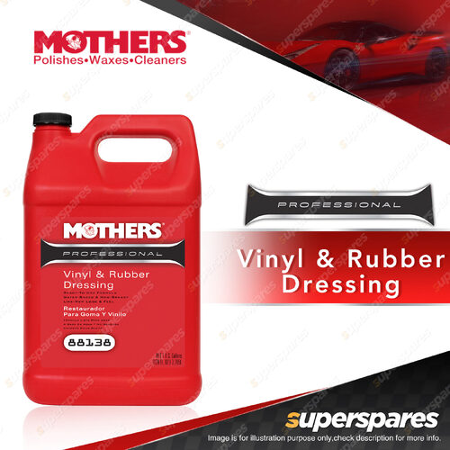 Mothers Professional Vinyl & Rubber Dressing 3.785L - Water based Non Greasy