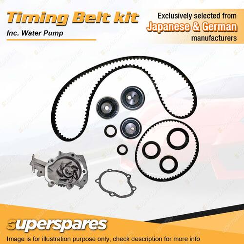 Timing Belt Kit Inc Water Pump for Proton Jumbuck Persona Satria Wira 1.3L 1.5L