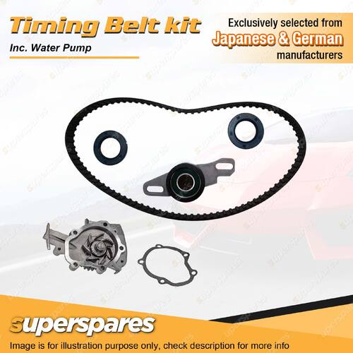 Timing belt kit & Water Pump for Ford Laser KC 1.6L 4 Cyl 10/1985-12/1985 B6