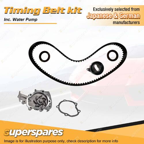 Timing Belt Kit & Water Pump for Holden Shuttle 1.8L 4cyl Refer TCK121