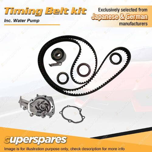 Timing Belt Kit & Water Pump for Honda Integra 1.6L 4 Cyl 16V 5/1986-5/1989 D16A