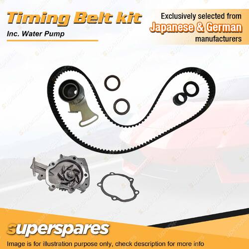 Timing Belt Kit & Water Pump for Mazda E1800 1.8L 4cyl SOHC F8 1/1987 - 1/1988