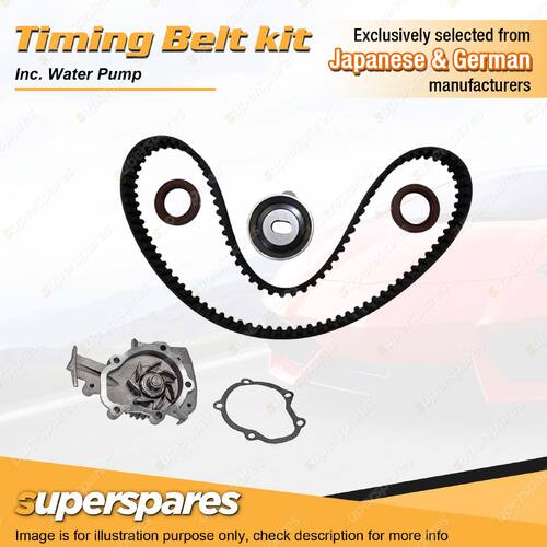 Timing Belt Kit & Water Pump for Toyota Blizzard Hilux LN46R Hiace LH30 60 70