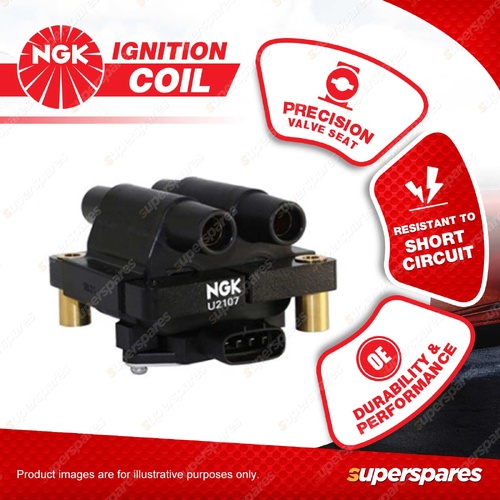 1 x NGK Ignition Coil for Subaru Forester SF5 2.0L EJ20J EJ202 4Cyl 16V 97-02