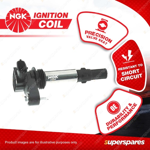 1 x NGK Ignition Coil for Alfa Romeo 159 Brera 3.2L V6 DOHC MPFI 191kW 2006-2011