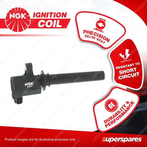 1 x NGK Ignition Coil for Ford Escape BA ZA ZB ZC 3.0L V6 DOHC MPFI 24V 01-06