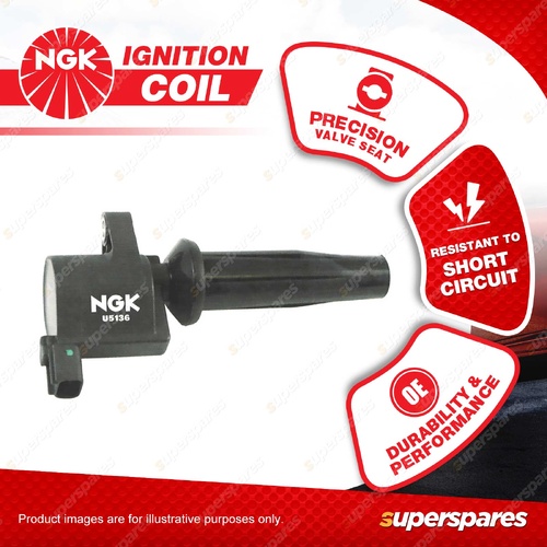 1 x NGK Ignition Coil for Ford Focus LS LT LV Transit VM 2.0L 2.3L 4Cyl DOHC 16V