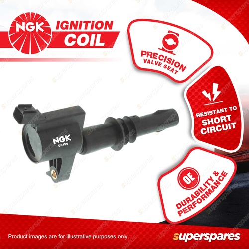 1 x NGK Ignition Coil for Ford Fairlane Fairmont Falcon LTD BA BF 5.4L V8 SOHC